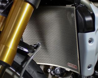 Protezione radiatore superiore in titanio Ducati Streetfighter