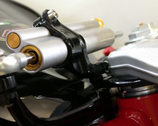 Complete Ohlins steering damper kit MV Agusta F3 (with linear damper and supports)