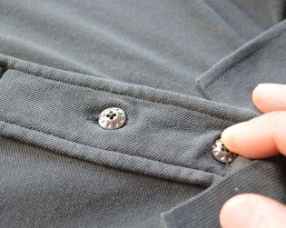 Motocorse POLO Shirt with Titanium buttons