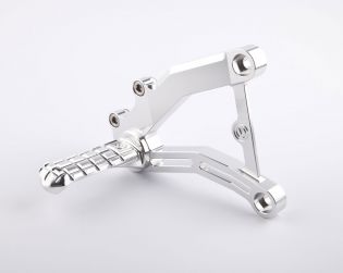 Machined from solid riding adjustable footpegs kit - Classic Style