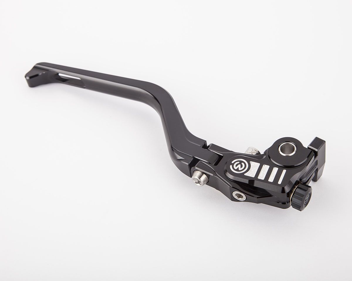 Motocorse brake folding lever for Brembo racing master cylinder RCS 18/20