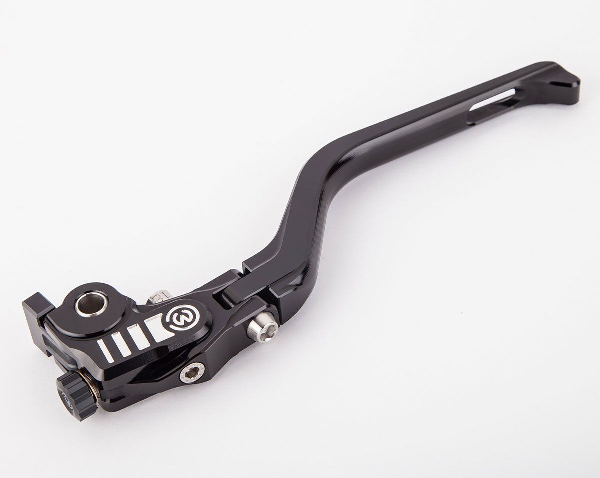 Motocorse clutch folding lever for Brembo racing master cylinder RCS 18/20
