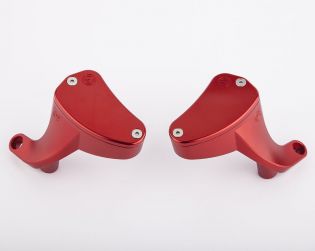 Machined from solid Brake and Clutch oil reservoirs kit for Brembo semi-radial OEM pumps