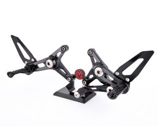 Machined from solid complete riding adjustable footpegs kit Brutale 800 MY2016 EURO4