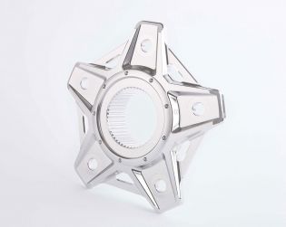 Machined from solid Aluminium sprocket carrier New Design