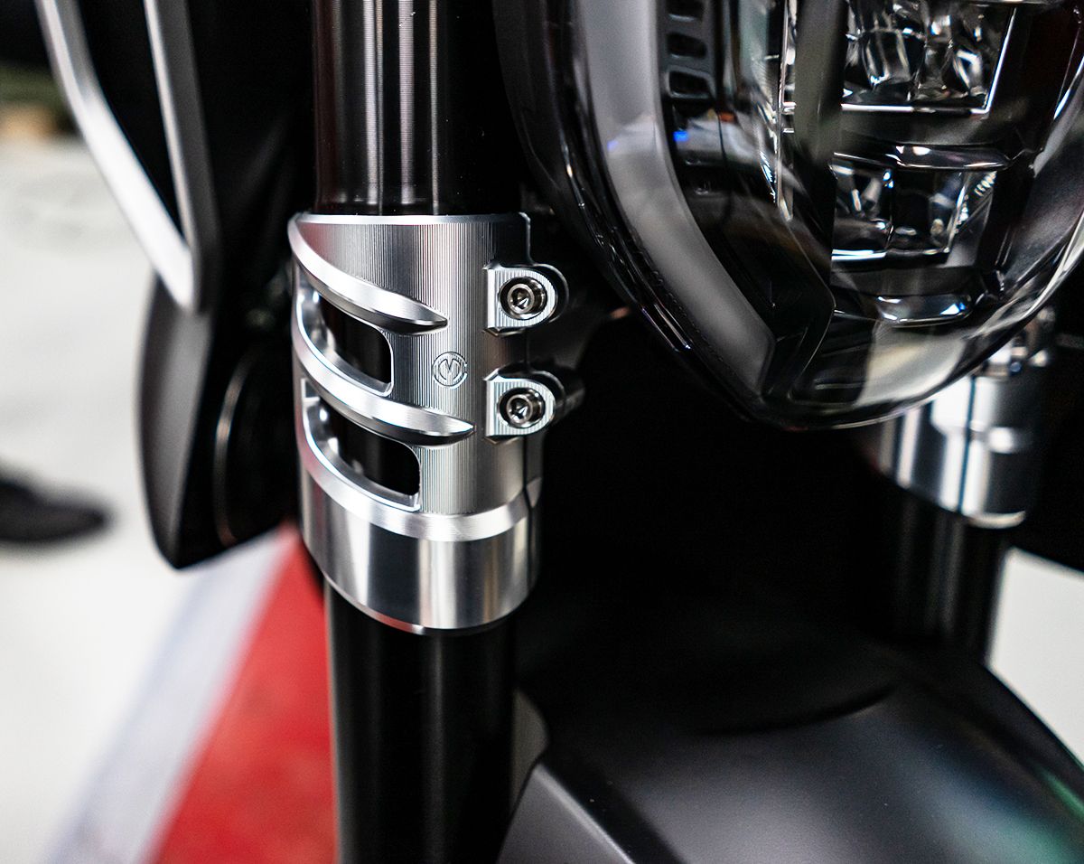 Aluminium steering lower triple clamp Diavel V4