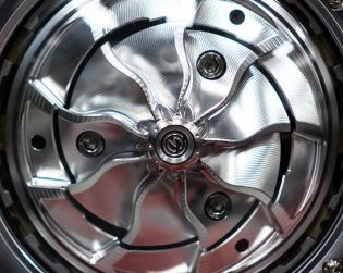 Aluminum oil clutch spring retainer Ducati V4