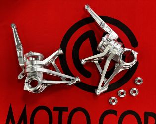 Ohlins front forks 108mm. caliper radial mounts Motocorse "SBK style" Ducati Multistrada V4