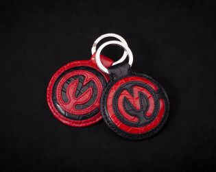 Motocorse Official Crocodile Leather Key rings
