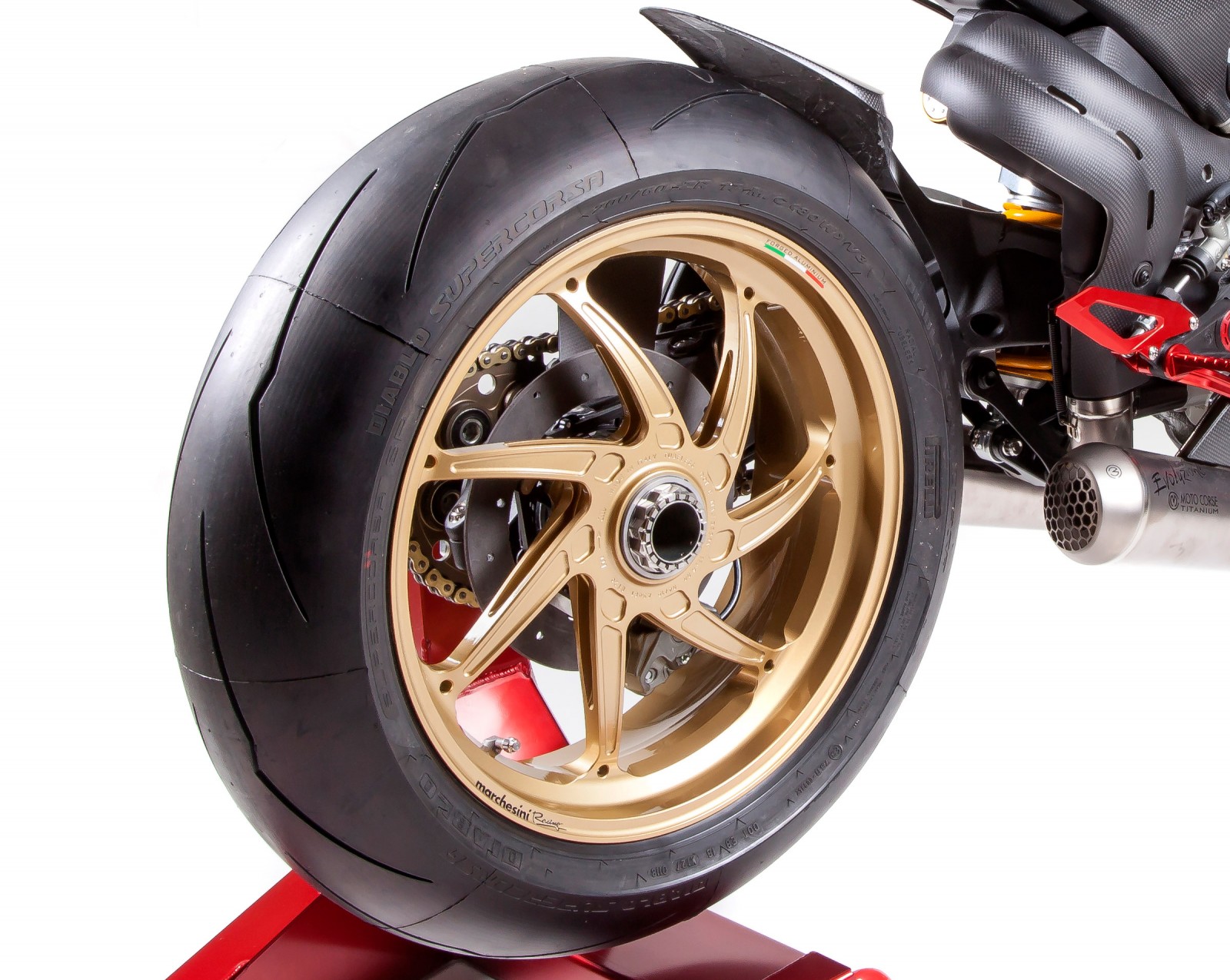 SICOM T-Drive 245x6mm carbon ceramic rear brake disc - DUCATI